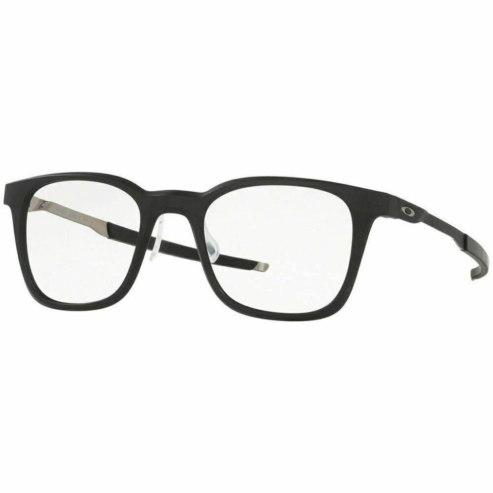 Oakley Square Eyeglasses Satin Black W/Demo Lens